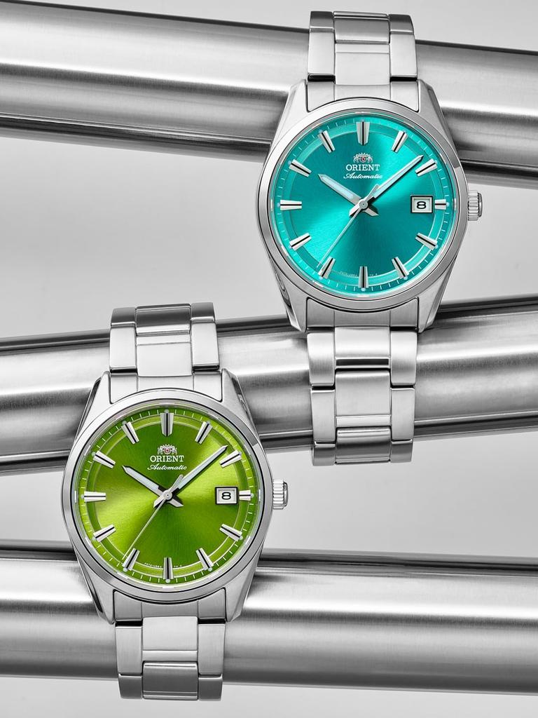 Montre Automatique ORIENT Orient Stretch Date Mécanique Automatique Édition Limitée Saison 2026 Garantie Domestique Incluse Bleu [ORIENT] Printemps/Été