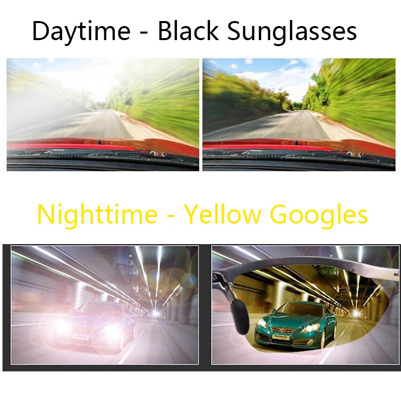 Car Anti-Glare Night Vision Drivers Goggles Protective Gears Sunglasses Night-Vision Glasses Cycling Driving Glasses