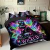 Fantasy Butterfly Elves Skull 3D Printed Quilt Cover Elegant Cool Style Duvet Cover Set Soft Comfortable Bedding Set Pillowcases