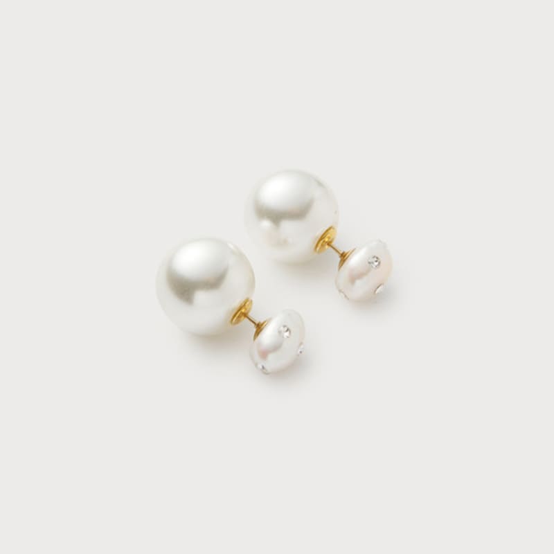 PEARLSONATE Ashore Earrings, Pearl