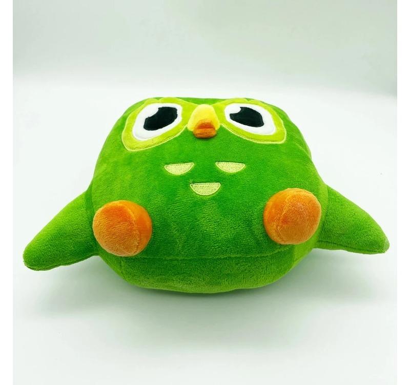 Lovely Green Duo Plushie Of Duo The Owl Cartoon Anime Plush Toy Soft Stuffed Animal Plushie Dolls Children Birthday Gift