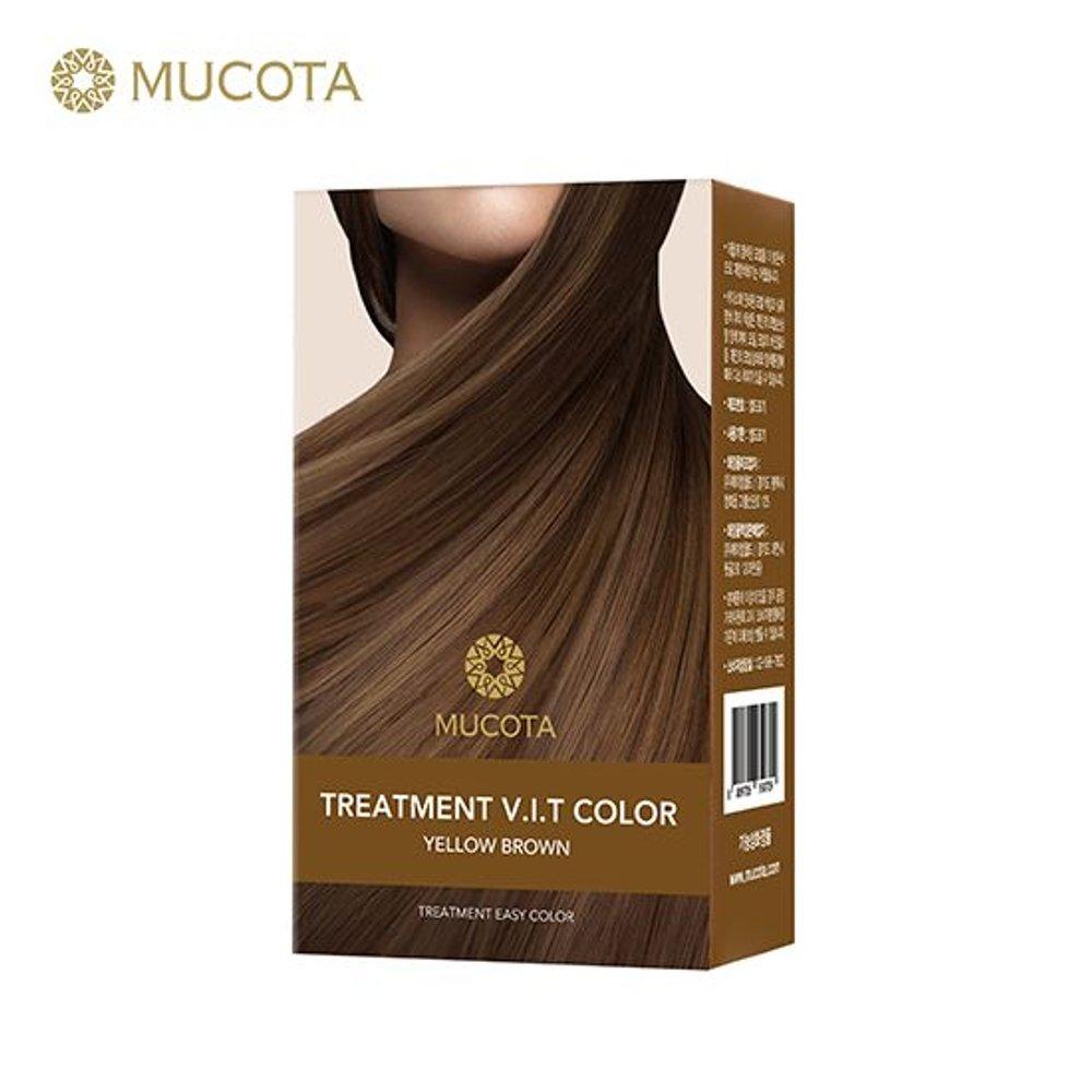 Mucota Treatment Easy Color Hair Dye Season 2 Yellow Brown