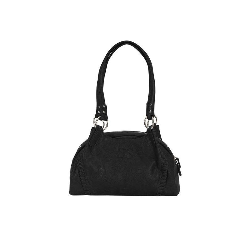 

South korea Niche Ason Hobo Bag 24fw Leather Surface Mini Motorcycle Bag Shoulder Underarm Bag Large Capacity Handbag Women Black small size