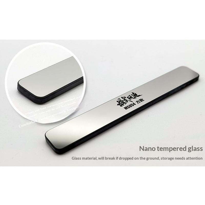 Mirror Polished Glass File 13.5x90MM For Model Assembly Tool Finishing Kits Plastic Model Detailing Project