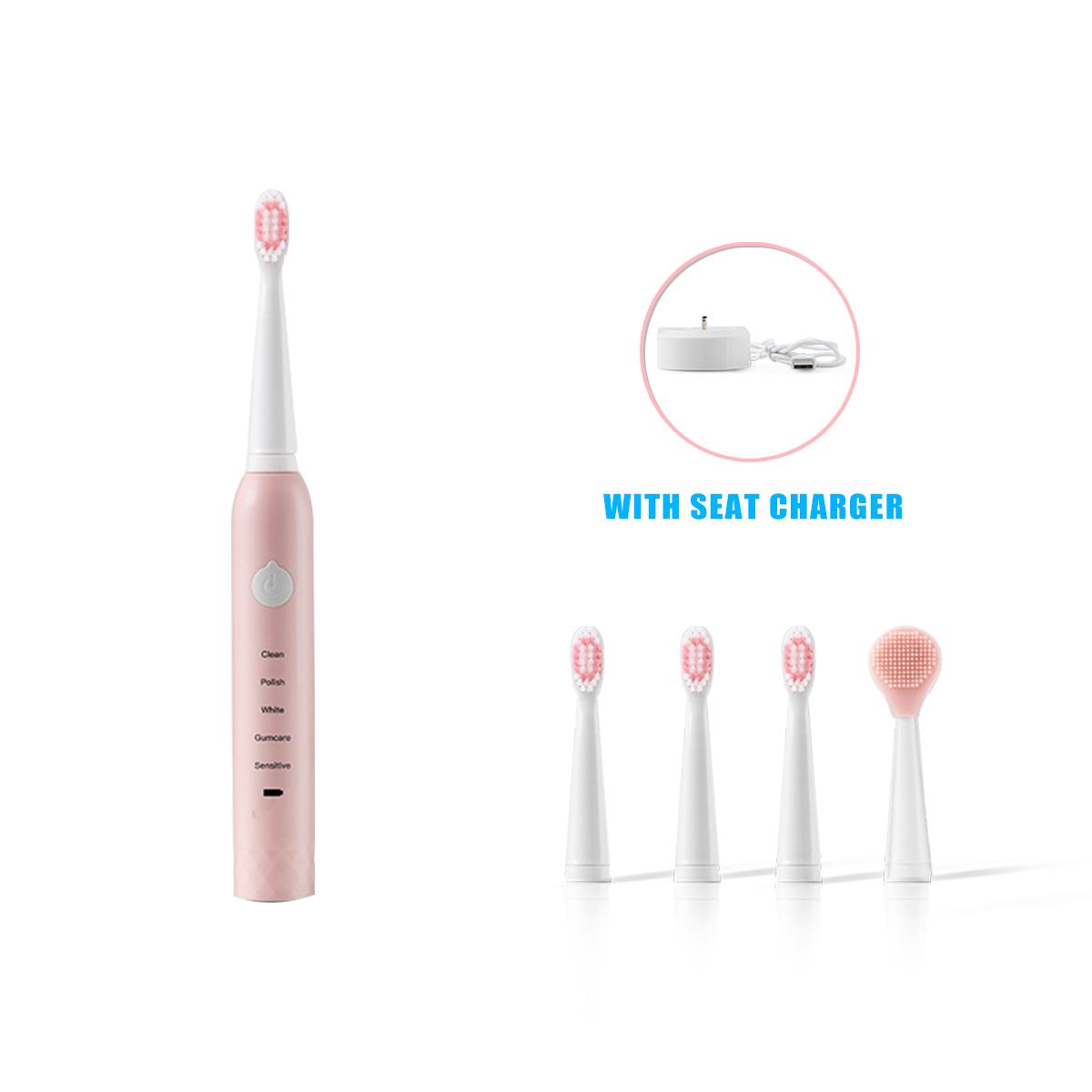 Ультразвуковая электрическая зубная щетка. 5 режимов чистки зубов ...