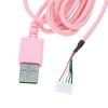 Cabo de Fone de Ouvido para Jogos USB para Kraken7.1 RGB/KrakenV3 Cabo/Edição Kitty Fio Trançado Duradouro