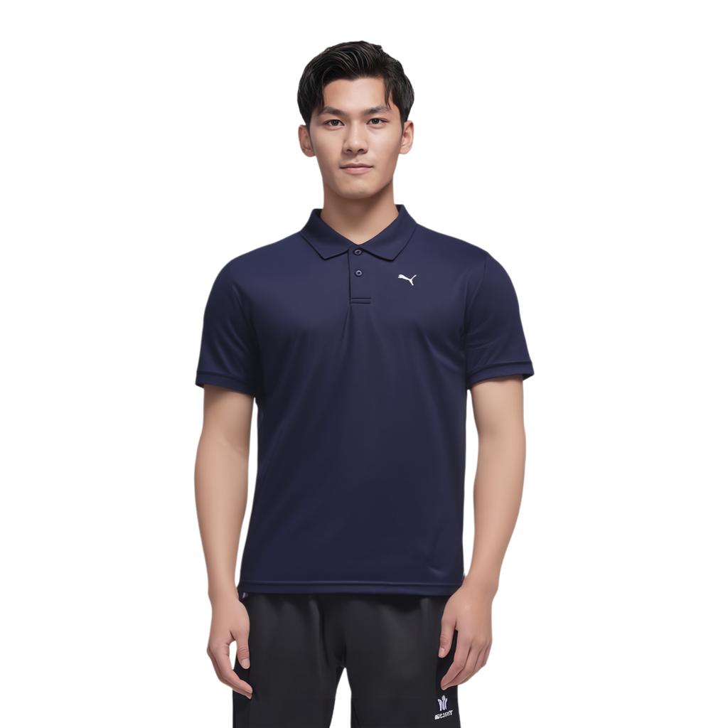 Puma Slim Fit Knitted Quick-Dry Short Sleeve Polo Shirt Unisex tops 521933-06