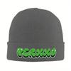 Feid Ferxxo Logo Knitted Hat Beanie Autumn Winter Hat Warm Unisex Hip-hop 90s Rapper Cap Men Women