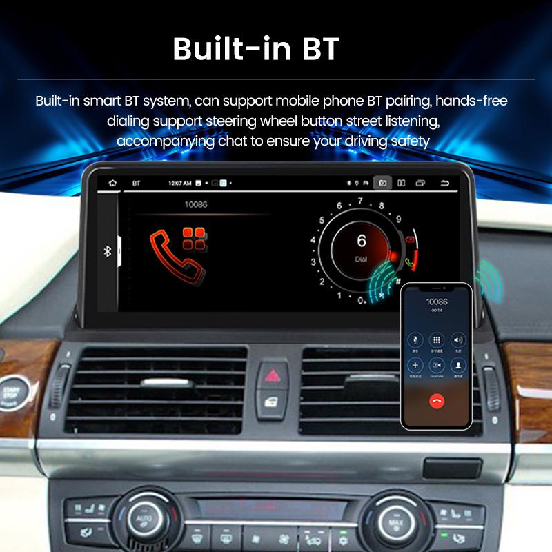 All in one For BMW E70 x5 x6 e71 CCC System Car Radio Multimedia Player BT WIFI 4G LTE GPS For Wireless Carplay Android Auto