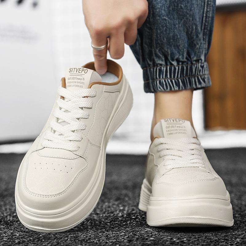Herrenschuhe Halbslipper Board-Schuhe 2025 Frühling neue Internet-Berühmtheiten beliebt vielseitig Trend Herren Sport- und Freizeitschuhe Tide