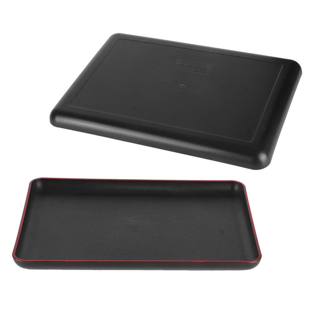 Rectangular Overall Food Carry Platter Thickened Dinner Service Tray  Beverage Placement