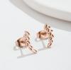 Korean Style Winter Gift Set: Women's Cartoon Boots, Geometric Earrings, and Fashion Hat
