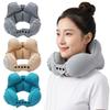 Ergonomic Inflatable Neck Pillow Foldable U Shaped Pillow Portable Headrest Camping