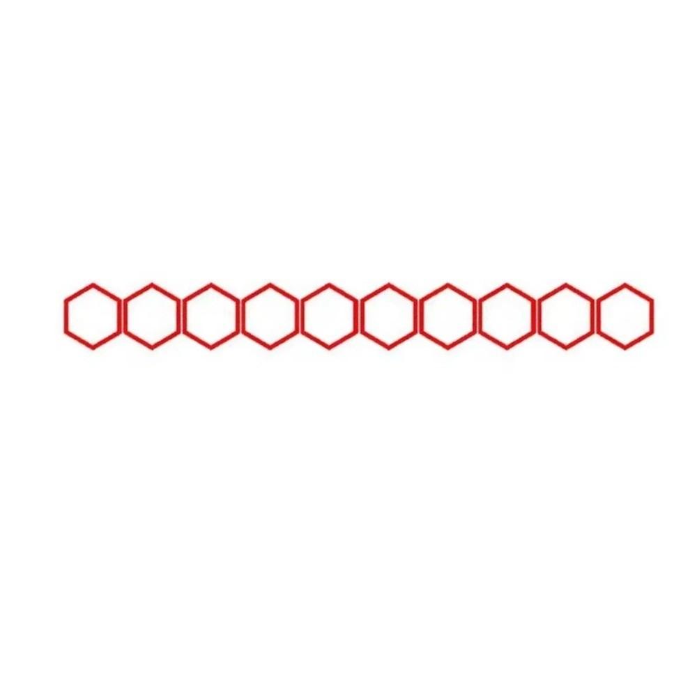 10Pcs Set 3D Honeycomb Car Sticker Vinyl Material Body Decor Sticker for Headlamp Decoration