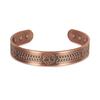 Vinterly Pure Copper Bracelets Vintage Viking Yggdrasil 15mm Adjustable Cuff Bangles Health Energy High Magnet Jewelry Resizable