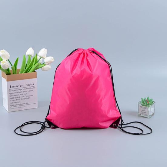 Drawstring Backpack Sports Gym Sackpack for Men Women Water Resistant String Bag for Camping Hiking Swimming