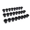 24PCS Front A Arm Bushing Kit Rubber Front Suspension Control A Arm   Bushings Replacement for       700 4X4 Efi 2006 - 2008