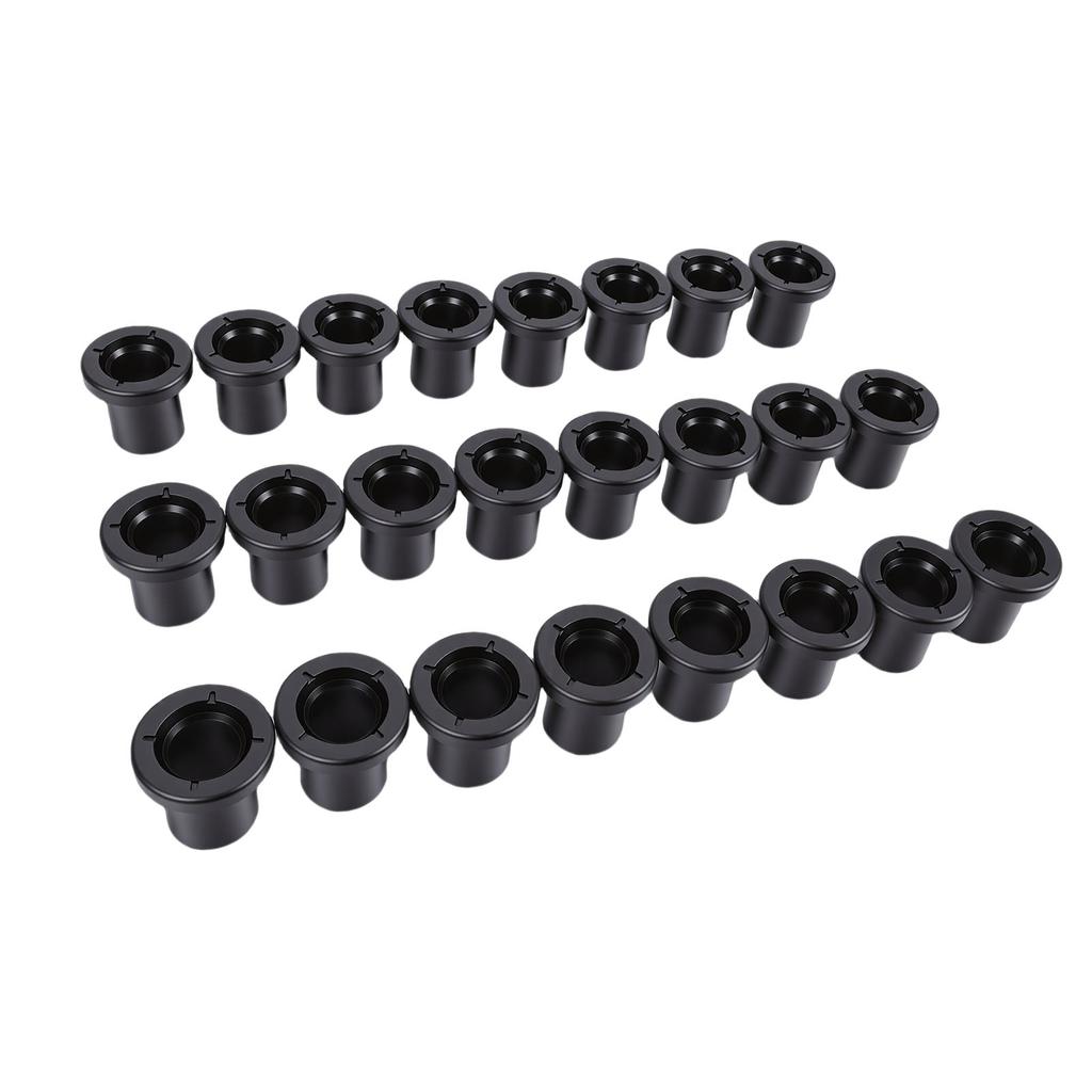 24PCS Front A Arm Bushing Kit Rubber Front Suspension Control A Arm   Bushings Replacement for       700 4X4 Efi 2006 - 2008