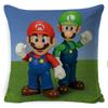 Super Bros Mario Pillow Cover Car Home Living Room Sofa Bedroom Cover Cushion