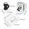 Portable 30X Cellphone Microscope with LED Light and Macro Lens for Enhances Optical Zoom Mobile Phone Camera Lens
