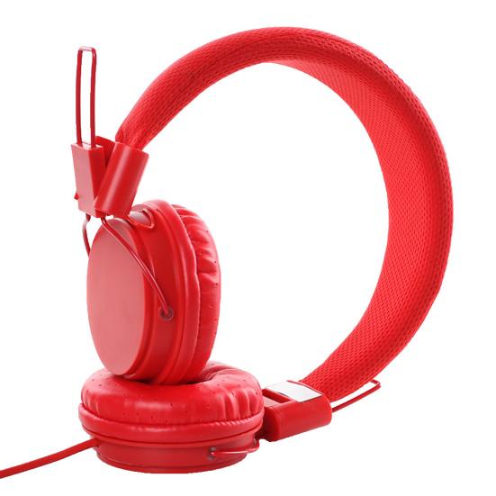 3.5mm Wired Universal Stretchable Folding Over-Ear Headphone Stereo Headset