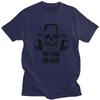 Custom No Pain No Gain T Shirts Men Pure Cotton Tee Tops Bodybuilding Fitness Gym Tshirts Casual Tshirt