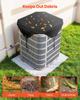 VEVOR Air Conditioner Cover for Outside Units, 810 X 810 Mm Central AC Cover for Air Conditioning Unit