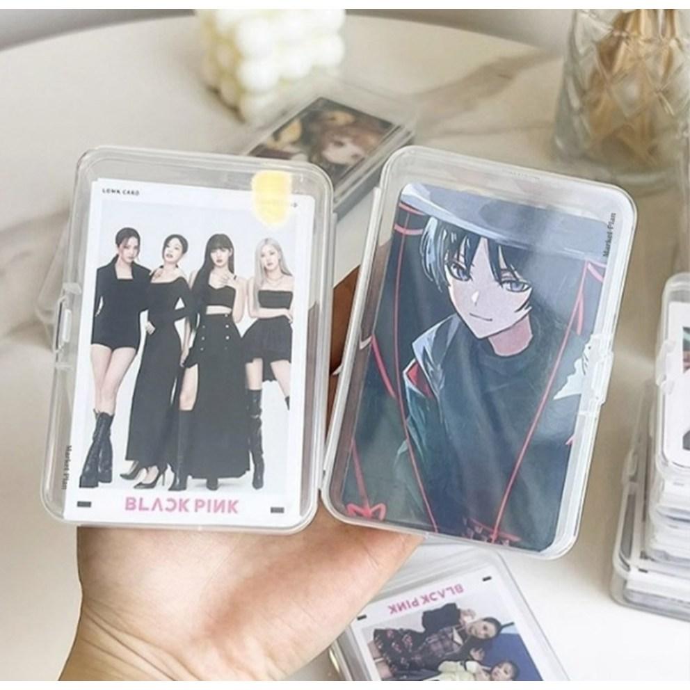 Market Plan Translucent Photocard Case, Translucent, 10 Count