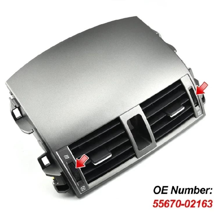 Direct Replacement HVAC Vent Outlet For Select Model Replace 55670‑02160 Dashboard AC Air Outlet Assembly