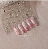 1 PCS 5D Glitter Light Pink Begonia Flower Nail Art Sticker Exquisite Design High Quality Decorative Decal Nail Sticker