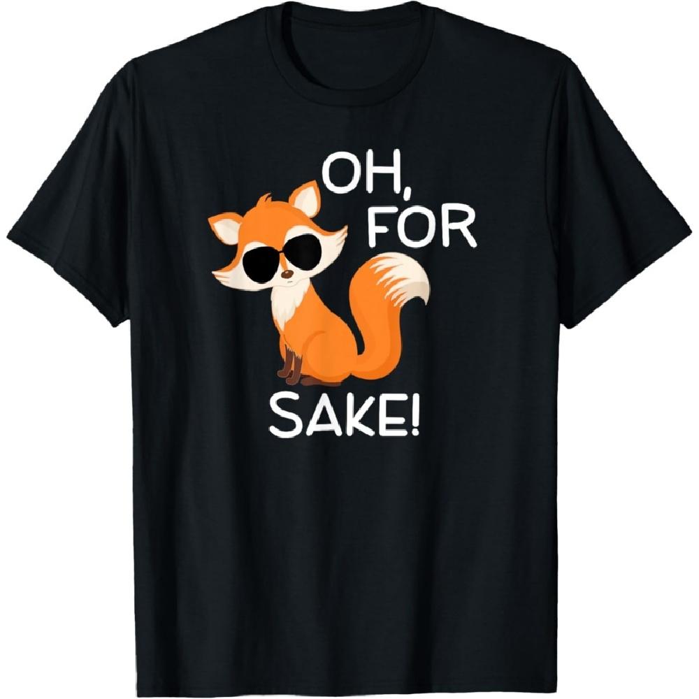 

Funny, Oh For Fox Sake T-shirts XXXXXL чёрный