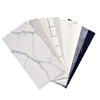 2,2 mm verdickte selbstklebende Fliesenaufkleber, Wanddekoration, Toilette, wasserdichte Marmorwand, renovieren Sie Tapete