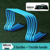 Adjustable Soccer Training Hurdles Set