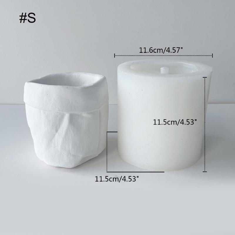 Candles Holder Resin Mold,Cement Gypsum Flower Pot Silicone Molds Epoxy Resin Casting Molds for DIY Jewelry Storage Box