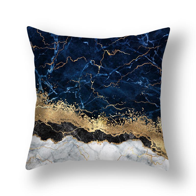 Geometric Nordic Gilt Simple Style Home Printed Pillow Cover Cushion Cover