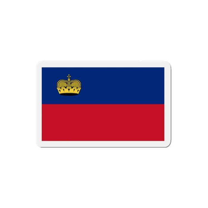 Aimant Drapeau Liechtenstein - 10 Cm - 50 Pièces