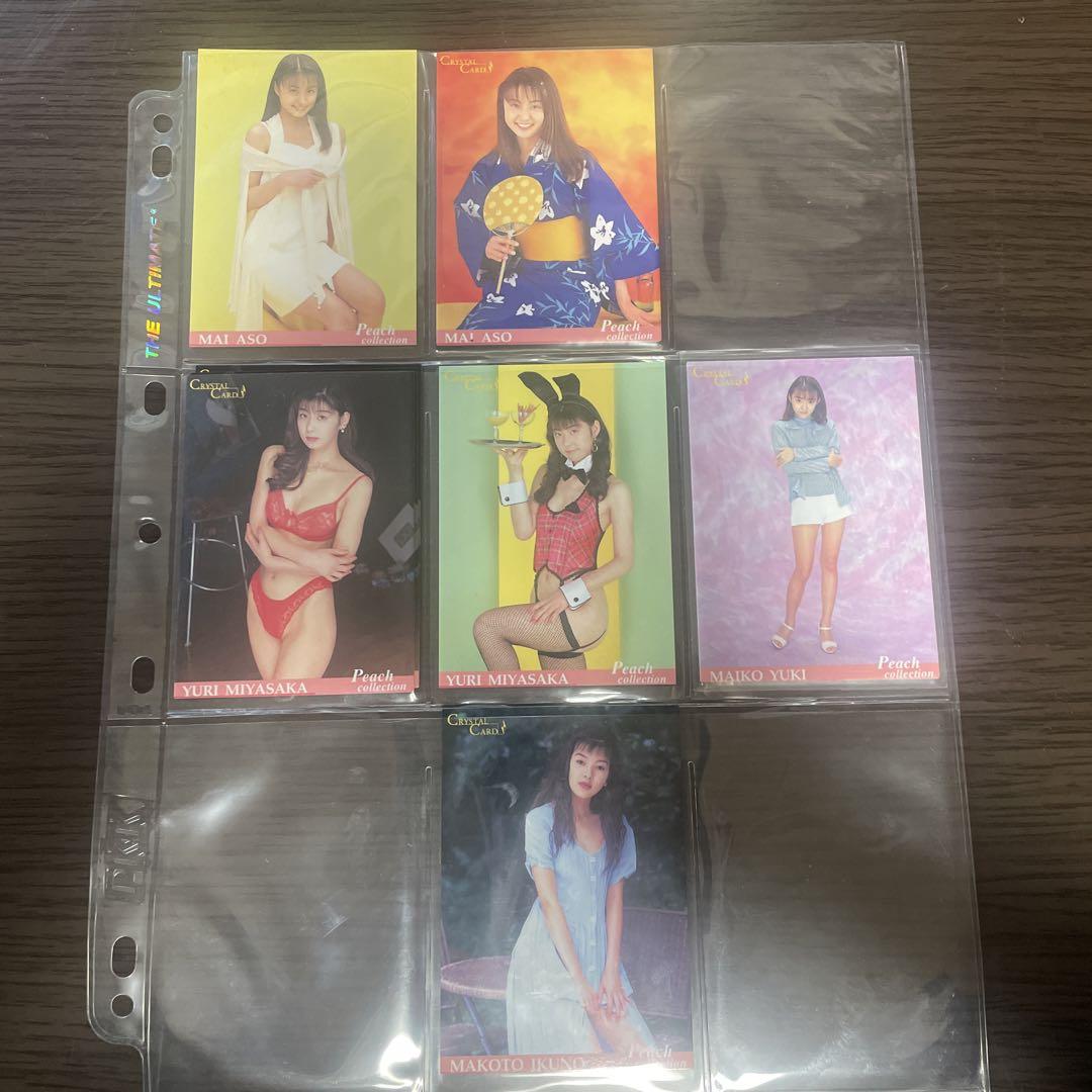 

[USED] Rare treasure trading cards, Heisei era gravure idols, 39 cards
