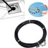 Rotating Shaft Drain Cleaning Cable Flexible Shaft Pipe Descaling Tool  Home Plumbing