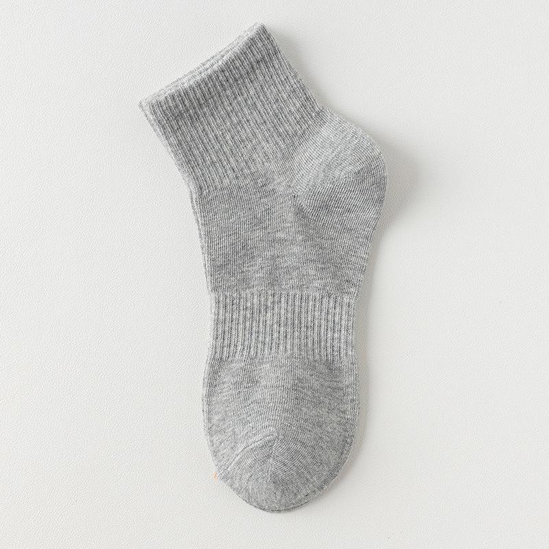 Female Spring and Autumn Essential Oil Deodorizing Antibacterial Sweat Sports Cotton Socks