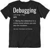 Debugging Language Tshirt Programmer T-Shirt Computer Tee Comic Shirt