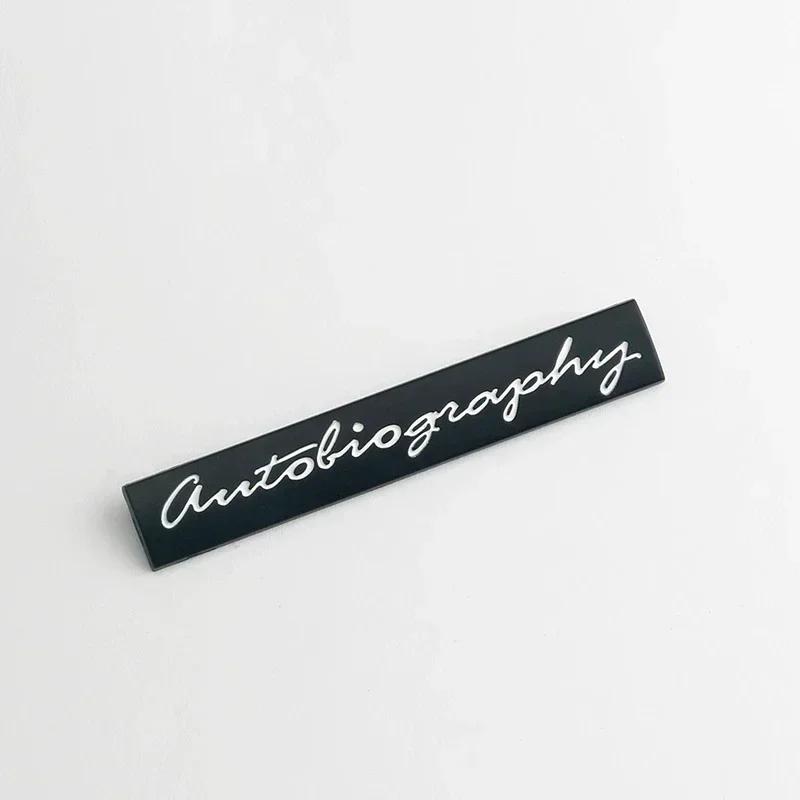 3D Metal Logo SUPERCHARGED Autoliography Engine Emblem Badge Sticker Car Styling Accessories