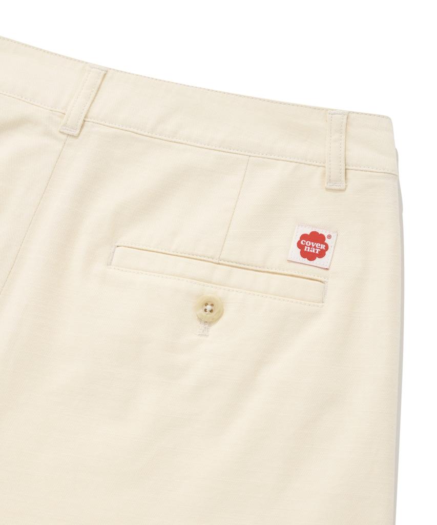 COVERNAT WOMAN Bermuda Shorts Ecru