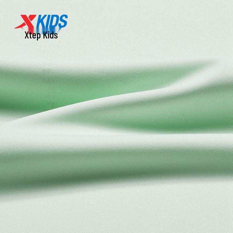 Xtep Boy's Color-Block Short Sleeve Knit T-shirt
