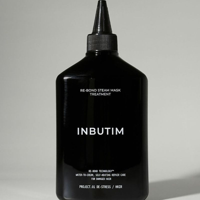 INBUTIM [Пар-маска для волос за 10 секунд] Паровая маска-реконструктор 450 мл Rebonded Steam Mask Treatment 450ml
