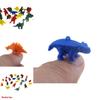 Kleine Tpr Dinosaurierfigur Ideal für Sammler und Kinder Einfarbige Miniaturfigur Internationale Beschaffung