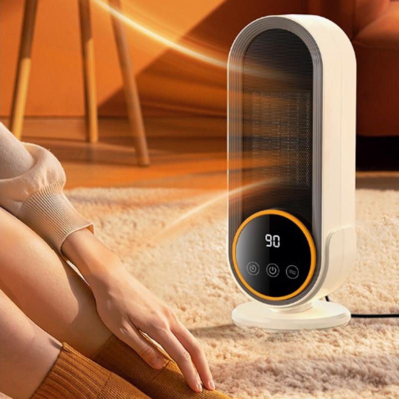 Mini portable Electric Heater Fan 220V Household Desk Warm Air Blower Remote Control Timing Heater Fan