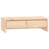 Monitor Stand 50 X 27 X 15 Cm Solid Pine Wood