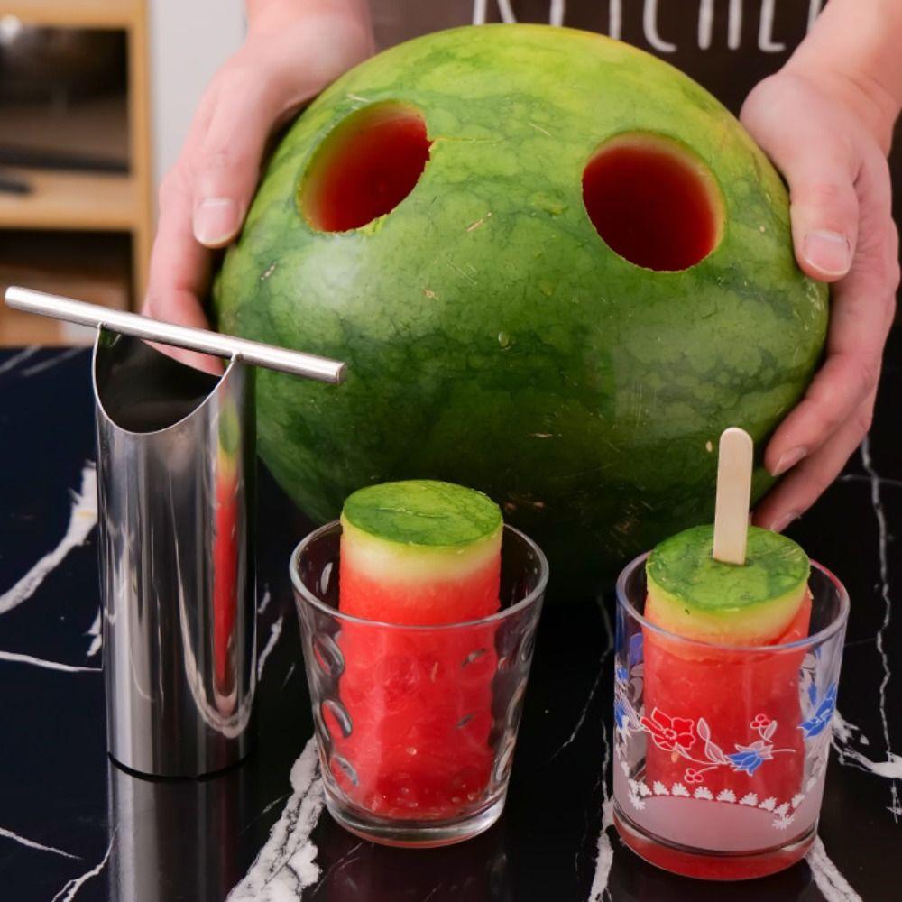 Bottom Toothed Design Watermelon Hole Opener Rust-proof Fruit Core Remover Cake Shaping