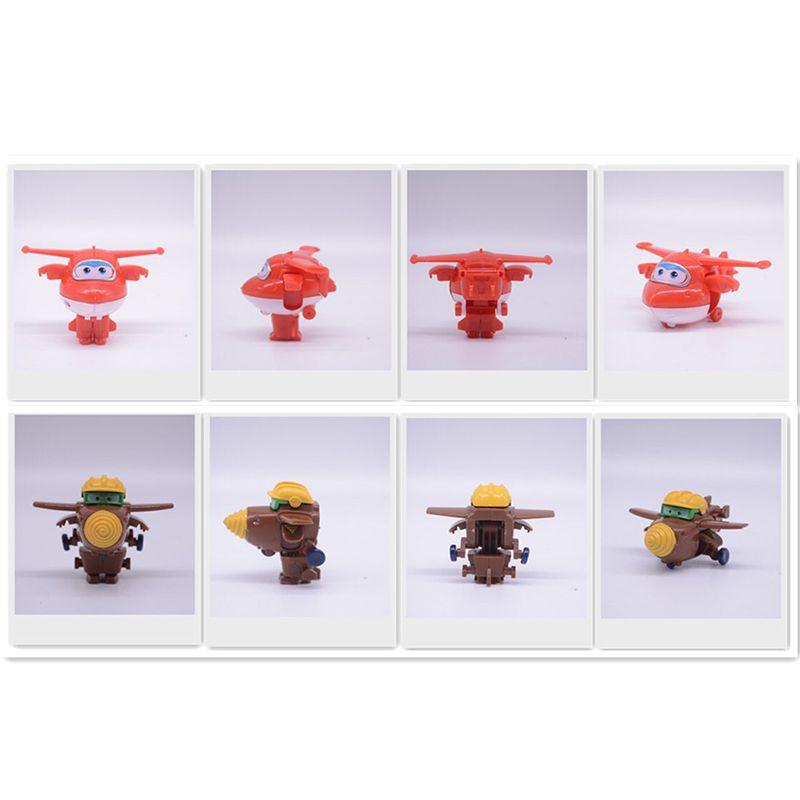 Super Wings Toys Mini Planes Colorful Transformation Airplane Robot Gifts For Kids**