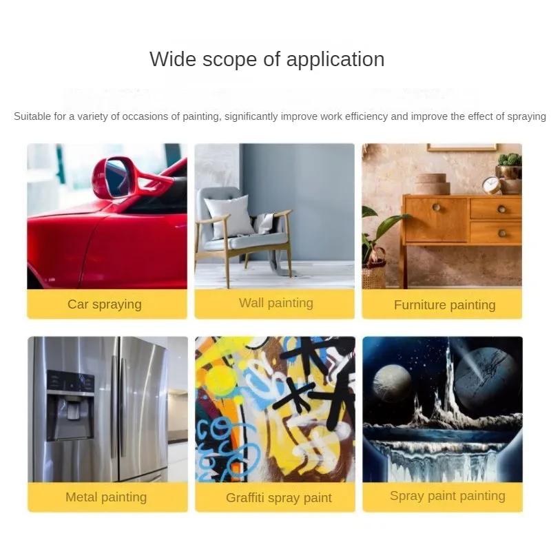 Polishing Paint Spray Gun Adaptor Instant Aerosol Trigger Handle with Full Grip Lock Universal Fit Cars Maintenance Care Tool